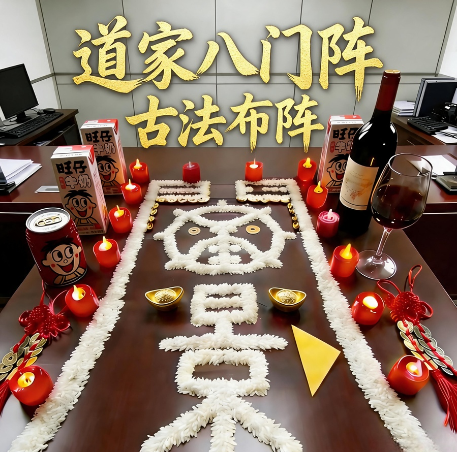 奇门遁甲八门阵｜万事可调！
