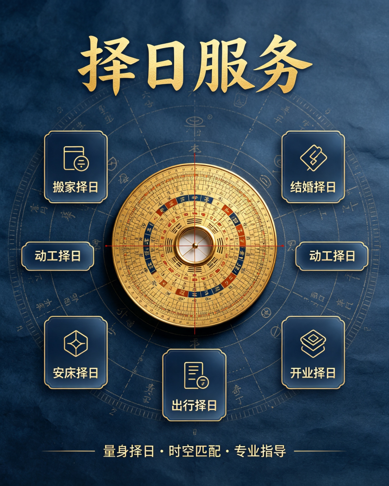 济谦先生择日服务