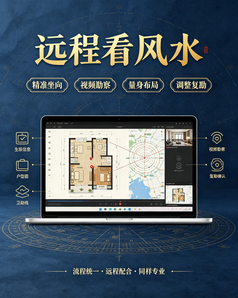 远程看风水